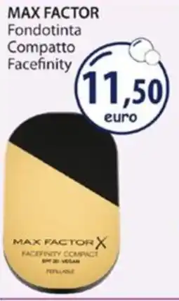 Acqua & Sapone MAX FACTOR Fondotinta Compatto Facefinity offerta