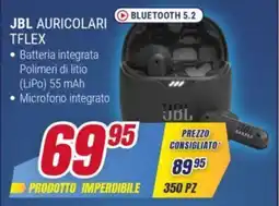 Trony JBL AURICOLARI TFLEX offerta