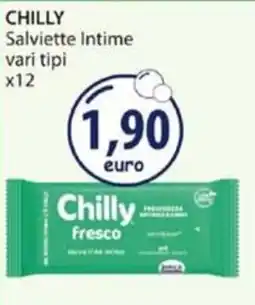 Acqua & Sapone CHILLY Salviette Intime vari tipi x12 offerta