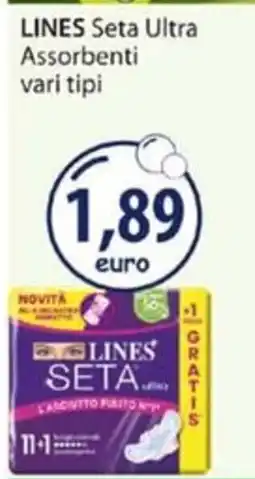 Acqua & Sapone LINES Seta Ultra Assorbenti vari tipi offerta