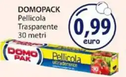 Acqua & Sapone DOMOPACK Pellicola Trasparente 30 metri offerta