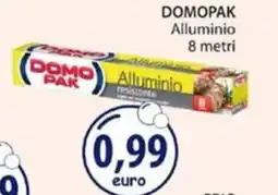 Acqua & Sapone DOMOPAK Alluminio 8 metri offerta