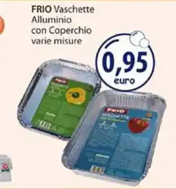 Acqua & Sapone FRIO Vaschette Alluminio con Coperchio varie misure offerta