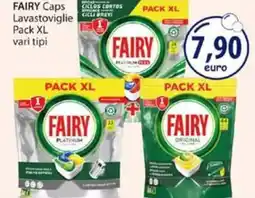 Acqua & Sapone FAIRY Caps Lavastoviglie Pack XL vari tipi offerta