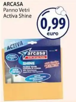 Acqua & Sapone ARCASA Panno Vetri Activa Shine offerta