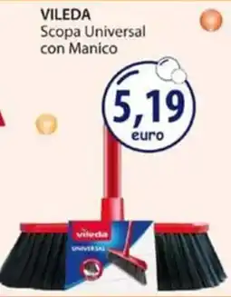 Acqua & Sapone VILEDA Scopa Universal con Manico offerta