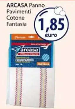 Acqua & Sapone ARCASA Panno Pavimenti Cotone Fantasia offerta