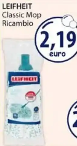Acqua & Sapone LEIFHEIT Classic MOp Ricambio offerta