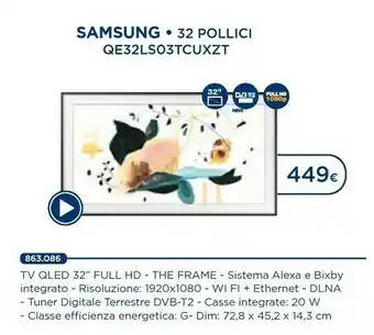 Esselunga Tv led 32 offerta