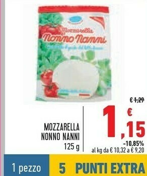 Conad Superstore Stracchino 125 g(ml) offerta