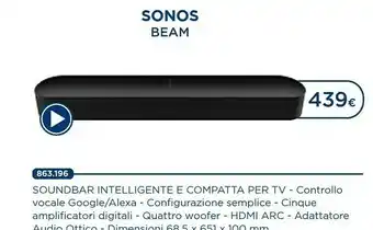 Esselunga Soundbar offerta