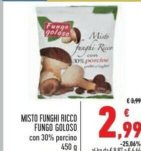 Conad Superstore Fungo goloso misto funghi ricco offerta