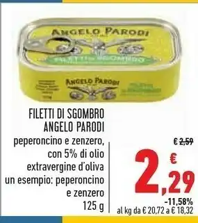 Conad Superstore Filetti di sgombro in olio d'oliva 125 g(ml) offerta