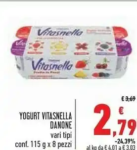 Conad Superstore Yogurt vitasnella offerta