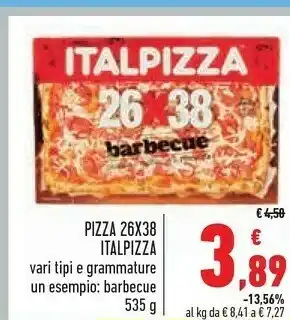 Conad Superstore Pizza barbecue offerta