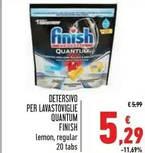 Conad Superstore Detersivo per lavastoviglie quantum offerta
