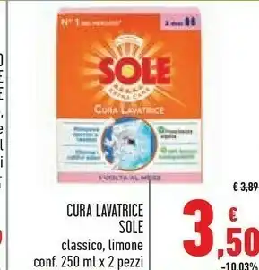 Conad Superstore Cura lavatrice offerta