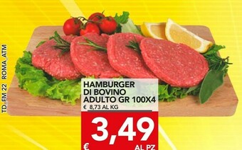 TuoDi Hamburger offerta