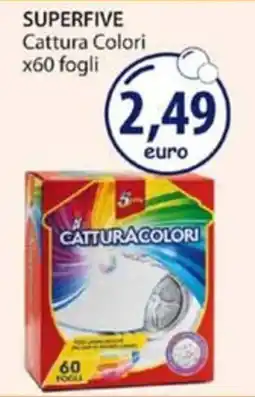 Acqua & Sapone SUPERFIVE Cattura Colori x60 fogli offerta
