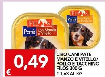 TuoDi Cibo per cani offerta