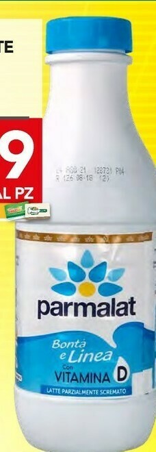 TuoDi Latte parzialmente scremato offerta
