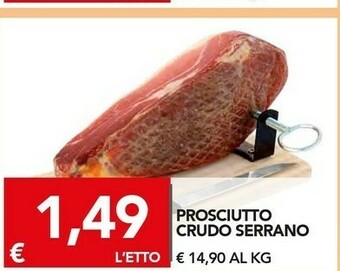 TuoDi Prosciutto crudo offerta