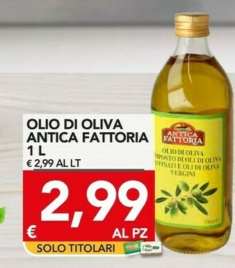 TuoDi Olio extravergine di oliva offerta
