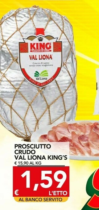 TuoDi Prosciutto crudo offerta