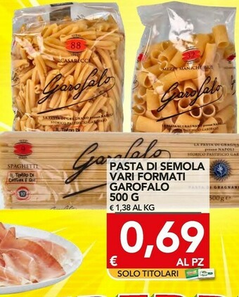 TuoDi Pasta di semola offerta