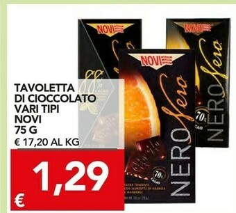 TuoDi Cioccolato offerta