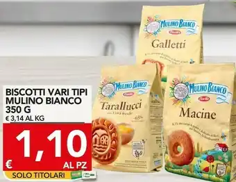 TuoDi Biscotti mulino bianco offerta