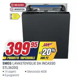 Trony SMEG LAVASTOVIGLIE DA INCASSO STL362DQ offerta