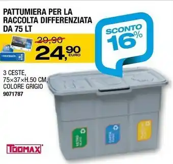 Bricofer Pattumiera offerta