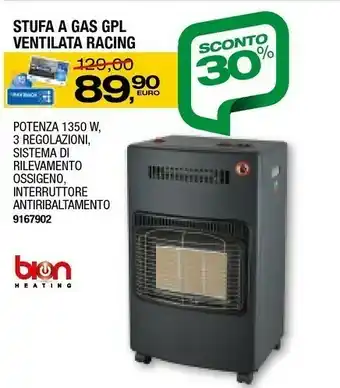 Bricofer Stufe a gas offerta