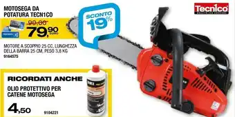 Motorsega da potatura tecnico