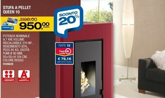 Bricofer Stufe a pellet offerta