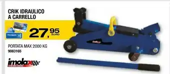 Bricofer Crik idraulico a carrello offerta