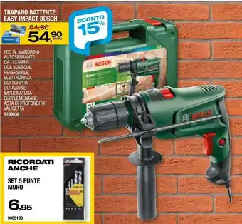 Trapano battente easy impact