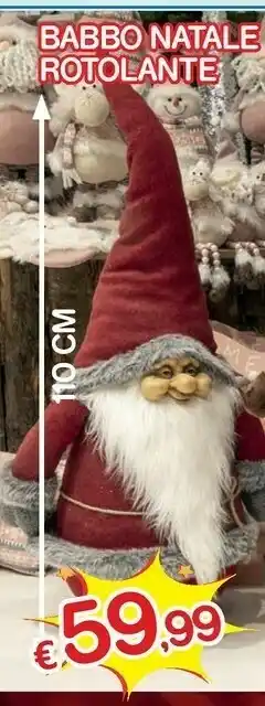 Satur Babbo natale rotolante offerta