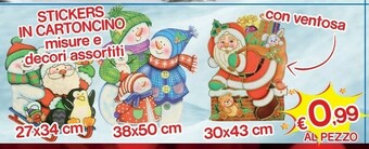 Satur stickers in cartoncino
