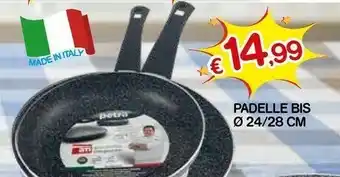 Accademia mugnano padelle bis 24/28 cm