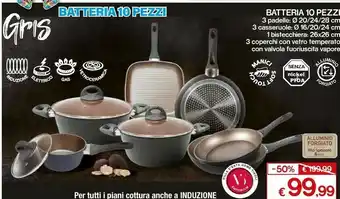Satur Batteria 10 pezzi offerta