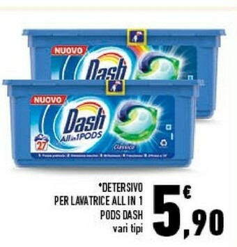 Conad City Detersivo per lavatrice all in 1 pods offerta