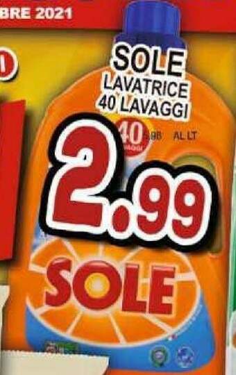 Sacoph Detersivo lavatrice offerta