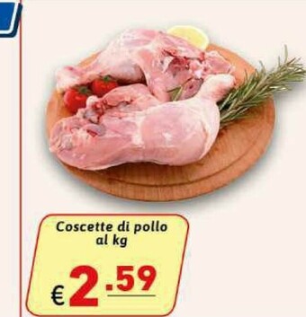 Ipercarni Cosce di pollo offerta
