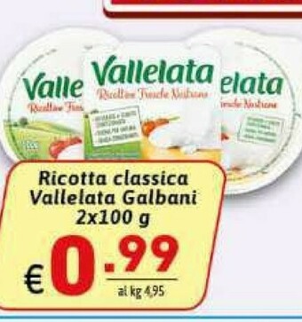 Ipercarni Ricotta offerta