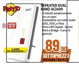 Expert FRITZ! REPEATER DUAL BAND AC2400 offerta