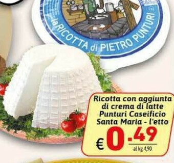 Ipercarni Ricotta offerta