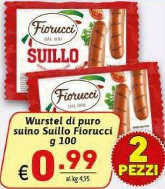 Ipercarni Wurstel offerta