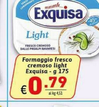 Ipercarni Formaggio spalmabile offerta